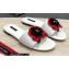 Dolce & Gabbana Black Red Roses Slides White 2022