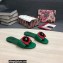 Dolce & Gabbana Black Red Roses Slides Green 2022