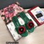 Dolce & Gabbana Black Red Roses Slides Green 2022