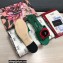 Dolce & Gabbana Black Red Roses Slides Green 2022