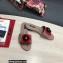 Dolce & Gabbana Black Red Roses Slides Nude 2022