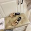 Versace Greca Maze Calfskin Flat Sandals Nude 2022