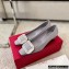Roger Vivier Heel 4.5cm Belle Vivier Pilgrim Buckle Pumps in Satin Gray