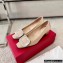 Roger Vivier Heel 4.5cm Belle Vivier Pilgrim Buckle Pumps in Satin Beige