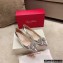 Roger Vivier Heel 4.5cm/8.5cm Flower Strass Buckle Pumps Mirror Silver