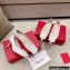 Roger Vivier Heel 2cm/6.5cm/8.5cm Viv' In The City Lacquered Buckle Ballerinas/Pumps Patent White