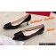 Roger Vivier Heel 2cm/6.5cm/8.5cm Viv' In The City Lacquered Buckle Ballerinas/Pumps Patent Black