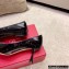 Roger Vivier Heel 2cm/6.5cm/8.5cm Viv' In The City Lacquered Buckle Ballerinas/Pumps Patent Black