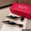 Roger Vivier Heel 2.5cm/4.5cm Belle Vivier Metal Buckle Mules in Patent Leather Black