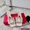 Roger Vivier Heel 4.5cm Love Rhinestone Buckle Mules White