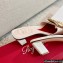 Roger Vivier Heel 4.5cm Love Rhinestone Buckle Mules White
