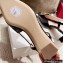 Roger Vivier Heel 4.5cm Belle Vivier Metal Buckle Slingback Pumps in Patent Leather Black