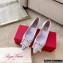 Roger Vivier Heel 4.5cm Strass Buckle Pumps in Satin Lilac