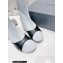 Balenciaga Heel 5cm Sock Bootie in smooth calfskin and recycled knit Gray 2022