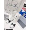Balenciaga Heel 5cm Sock Bootie in smooth calfskin and recycled knit White 2022