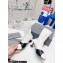 Balenciaga Heel 5cm Sock Bootie in smooth calfskin and recycled knit White 2022