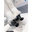 Balenciaga Heel 5cm Sock Bootie in smooth calfskin and recycled knit White 2022