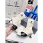 Balenciaga Heel 5cm Sock Bootie in smooth calfskin and recycled knit Creamy 2022