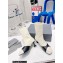 Balenciaga Heel 5cm Sock Bootie in smooth calfskin and recycled knit Creamy 2022