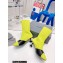 Balenciaga Heel 5cm Sock Bootie in smooth calfskin and recycled knit Yellow 2022