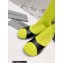 Balenciaga Heel 5cm Sock Bootie in smooth calfskin and recycled knit Yellow 2022