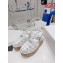 Prada Rubber wedge platform sandals White 2022