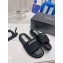 Chanel Logo Checked wool fabric Mules Black 2022