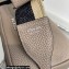 Prada Leather bag with shoulder strap 1BH082 Clay Gray 2022
