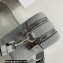 Prada Leather bag with shoulder strap 1BH082 Light Gray 2022