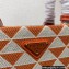 Prada Symbole jacquard fabric Large handbag 1BA356 Orange 2022