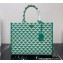 Prada Symbole jacquard fabric Large handbag 1BA356 Green 2022