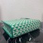 Prada Symbole jacquard fabric Large handbag 1BA356 Green 2022