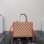 Prada Symbole jacquard fabric Small handbag 1BA354 Orange 2022
