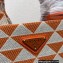 Prada Symbole jacquard fabric Small handbag 1BA354 Orange 2022