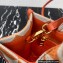 Prada Symbole jacquard fabric Small handbag 1BA354 Orange 2022