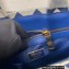 Prada Symbole jacquard fabric Small handbag 1BA354 Blue 2022