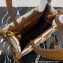 Prada Symbole jacquard fabric micro bag 1BA355 Brown 2022