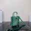 Prada Symbole jacquard fabric micro bag 1BA355 Green 2022