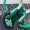 Prada Symbole jacquard fabric micro bag 1BA355 Green 2022