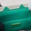 Prada Symbole jacquard fabric micro bag 1BA355 Green 2022