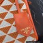 Prada Symbole jacquard fabric micro bag 1BA355 Orange 2022