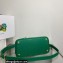 Prada Double Saffiano leather mini bag 1BG443 Green 2022