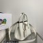 Prada Double Saffiano leather mini bag 1BG443 White 2022