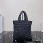 Prada Small raffia tote bag 1BG422 Black 2022