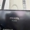 Prada Re-Edition 1995 brushed-leather medium handbag 1BA350 Black 2022