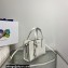 Prada Re-Edition 1995 brushed-leather mini handbag 1BA357 White 2022