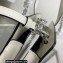 Prada Re-Edition 1995 brushed-leather mini handbag 1BA357 White 2022