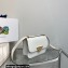 Prada Saffiano leather shoulder bag 1BD320 White 2022
