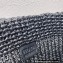 Prada Small raffia tote bag 1BG422 Black 2022