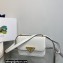 Prada Saffiano leather shoulder bag 1BD320 White 2022